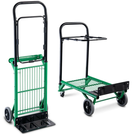 2-in-1 Convertible Folding Heavy Duty Hand/Platform Truck