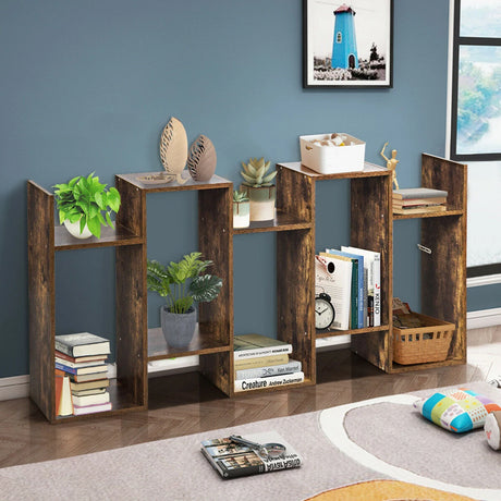 5-tier Wooden Bookshelf