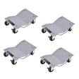 4 Pieces Vehicle Car Auto Repair Moving Tire Wheel Dolly