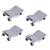 4 Pieces Vehicle Car Auto Repair Moving Tire Wheel Dolly