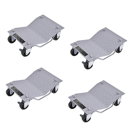 4 Pieces Vehicle Car Auto Repair Moving Tire Wheel Dolly