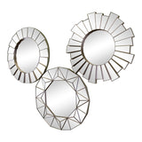 Set of 3 Geometric Style Mirrors