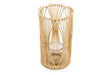 Rattan Candle Holder Large