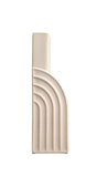 White Half Arch Vase