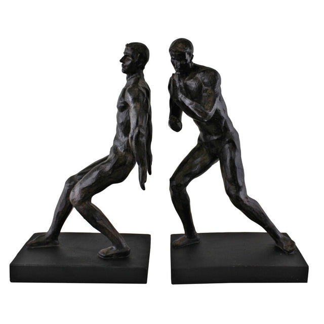 Male Statue Bookends