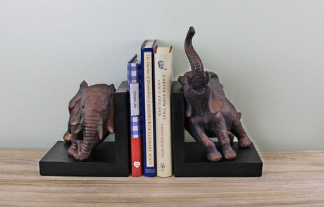 Decorative Bookends, Elephant Design