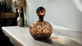 Leopard Design Round Glass Jar or Bottle Ornament 27.5cm