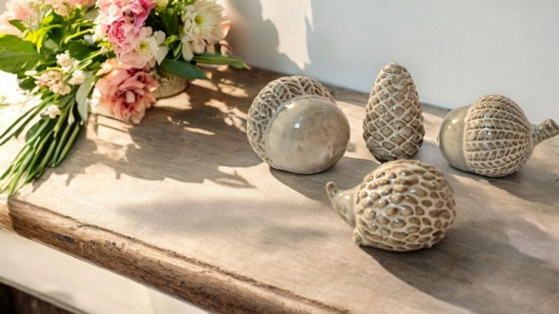Ceramic Acorn Ornament 13cm