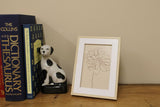 Set of Three Photo Frames with Wood Edge