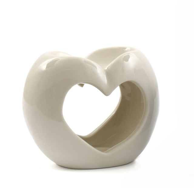 Pearl Heart Oil or Wax Warmer