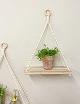 Set of Two Hanging Wall Shelves