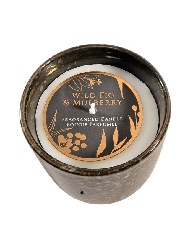 Synergy Candle Pot - Wild Fig and Mulberry 9cm