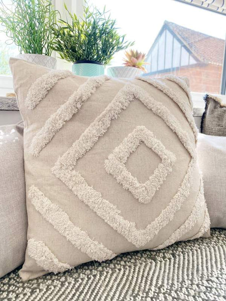 Square Tufted Scatter Cushion