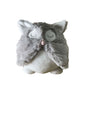 Grey Soft Owl Door Stop