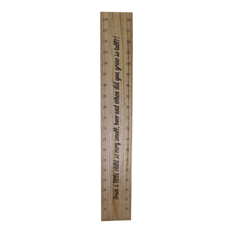 Height Chart Wall Plaque, How Did You Grow So Tall?, 100cm