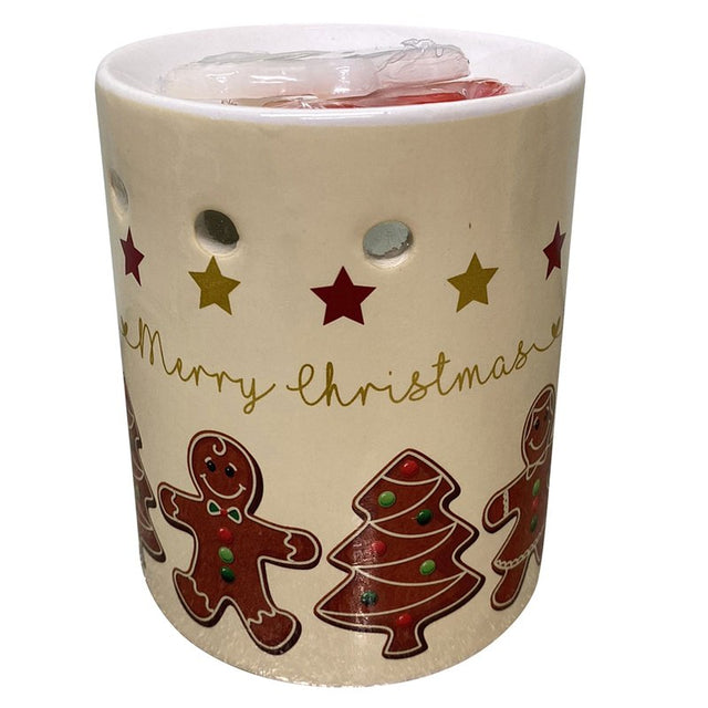 Gingerbread Wax Warmer Set 11cm