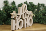 Freestanding 'Ho Ho Ho' Decoration