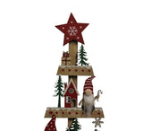 Freestanding Wooden Christmas Tree Ornament