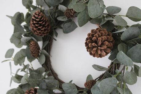 Eucalyptus & Pinecone Wreath