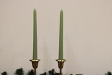 Set of Two Fig and Wood Sage Taper Candles