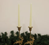 Set of Two Fig and Wood Sage Taper Candles