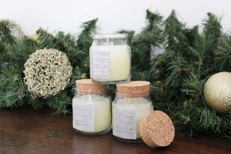 Nutmeg and Ginger Candle Gift Set