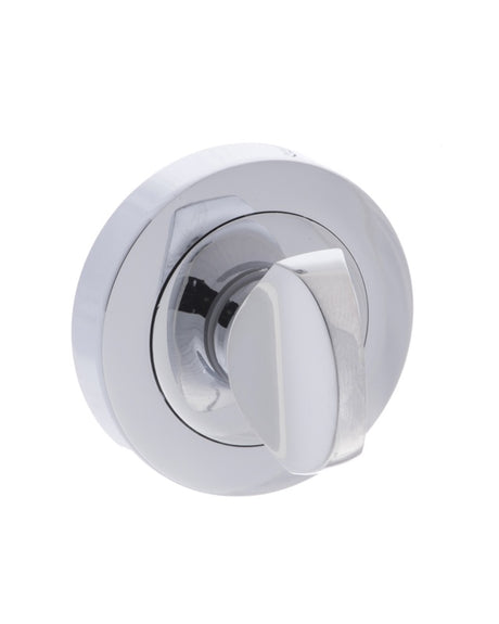 STATUS WC Turn and Release on Round Rose - Polished Chrome - Each