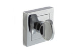 STATUS WC Turn and Release on S4 Square Rose - Polished Chrome - Each