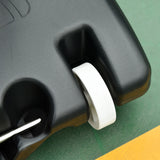 HOMCOM Basketball Hoop Outdoor, Portable Basketball Hoop and Stand with Weighted Base, Portable on Wheels, 1.55-2.1m, for Teens, Juniors, Adults, White