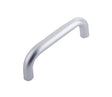 Aluminium 19mm D Shape Pull Handle Bolt Through Fixing F2 Finish 150x19mm Satin Anodised Aluminium