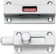 ALUMINIUM INDICATOR BOLT - SATIN ANODISED ALUMINIUM - 70MM X 32MM - EACH