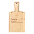 Foodie Bamboo Serving Board