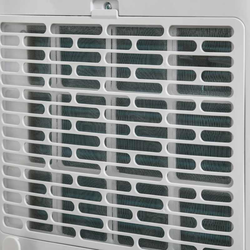 HOMCOM 7000 BTU Air Conditioning Unit, 3-in-1 Portable Air Conditioner, Dehumidifier, Cooling Fan with Remote Control, LED Display, 2 Speeds, 24H Timer, Window Venting Kit, 15m2