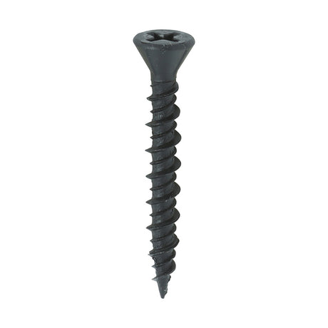 1000 x TIMCO Drywall Reduced Countersunk Black Dense Board Screws - 3.9 x 30