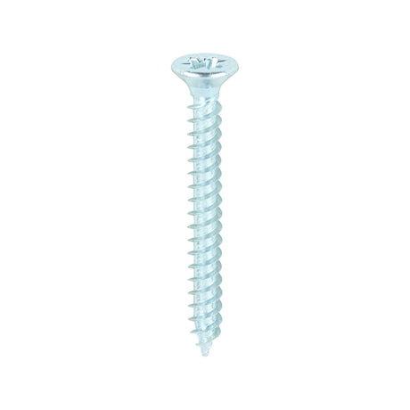 200 x TIMCO Twin-Threaded Countersunk Silver Woodscrews - 4 x 1