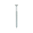 200 x TIMCO Twin-Threaded Countersunk Silver Woodscrews - 6 x 2