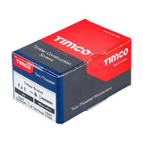 200 x TIMCO Twin-Threaded Countersunk Silver Woodscrews - 7 x 1