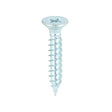 200 x TIMCO Twin-Threaded Countersunk Silver Woodscrews - 8 x 1