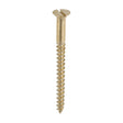 200 x TIMCO Solid Brass Countersunk Woodscrews - 8 x 2