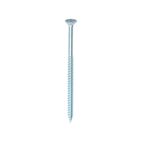 200 x TIMCO Twin-Threaded Countersunk Silver Woodscrews - 8 x 3