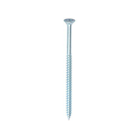 200 x TIMCO Twin-Threaded Countersunk Silver Woodscrews - 8 x 3