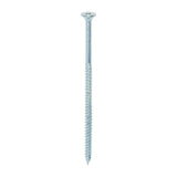 100 x TIMCO Twin-Threaded Countersunk Silver Woodscrews - 10 x 4