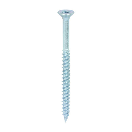 200 x TIMCO Twin-Threaded Countersunk Silver Woodscrews - 12 x 3