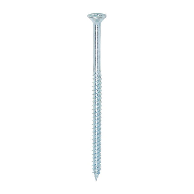 100 x TIMCO Twin-Threaded Countersunk Silver Woodscrews - 12 x 4