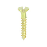 200 x TIMCO Solid Brass Countersunk Woodscrews - 4 x 5/8