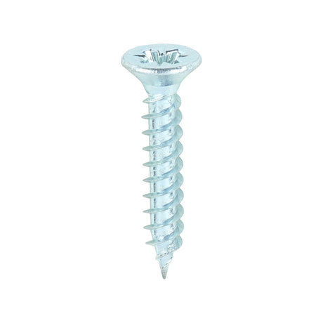 200 x TIMCO Twin-Threaded Countersunk Silver Woodscrews - 5 x 3/4