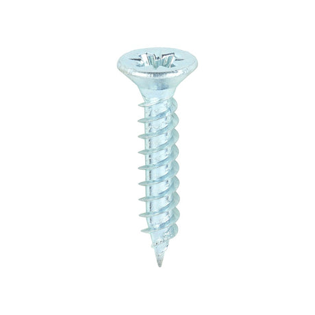 200 x TIMCO Twin-Threaded Countersunk Silver Woodscrews - 6 x 3/4