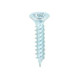 200 x TIMCO Twin-Threaded Countersunk Silver Woodscrews - 6 x 3/4