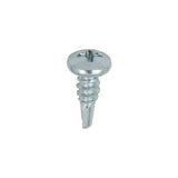 1000 x TIMCO Self-Drilling Metal Framing Pan Head Silver Screws - 8 x 1/2