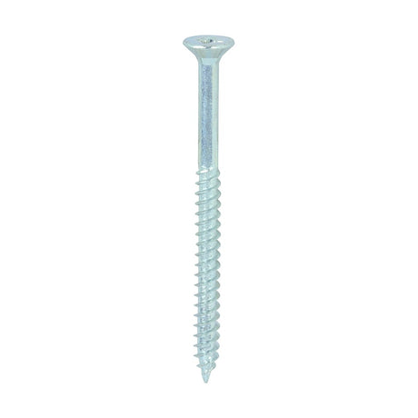 200 x TIMCO Twin-Threaded Countersunk Silver Woodscrews - 8 x 2 1/4